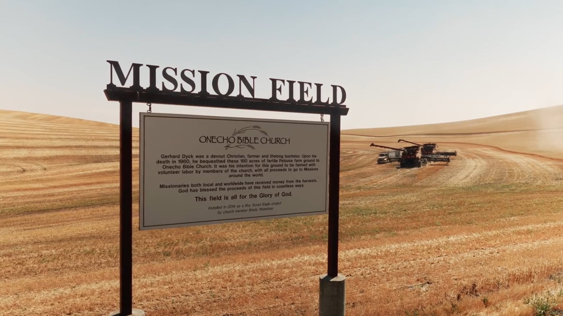 Onecho Bible Church Mission Field Documentary