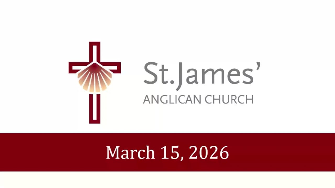 Fourth Sunday in Lent, March 15, 2026