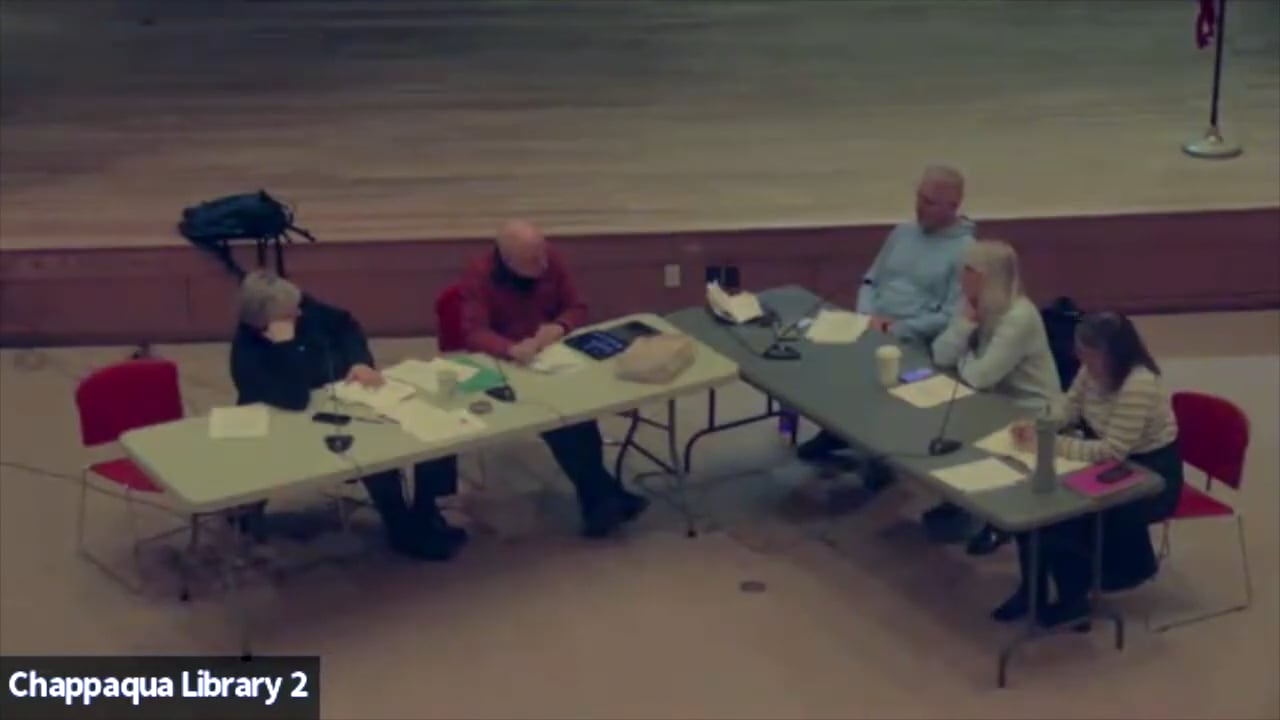 Chappaqua Library Board of Trustees Meeting 3/16/26