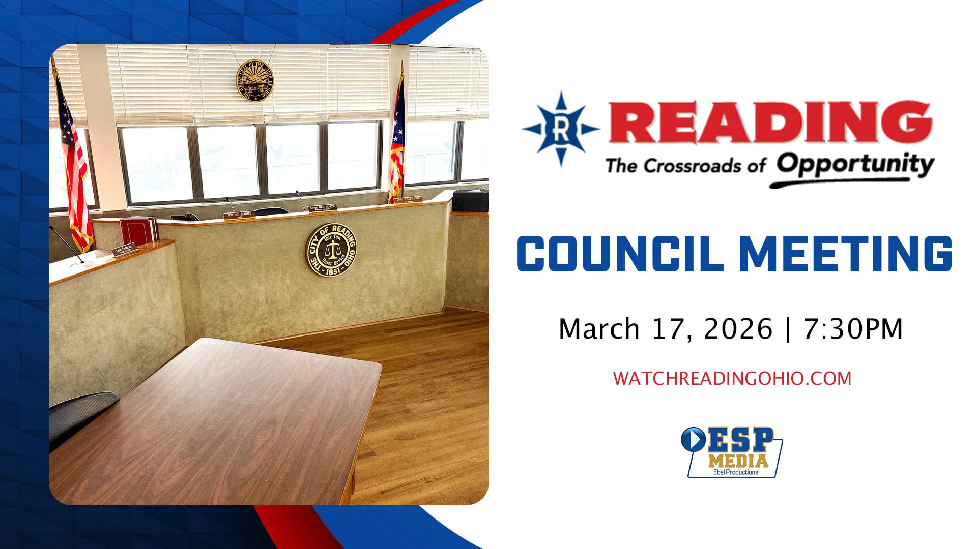 City of Reading - Council Meeting - March 17, 2026