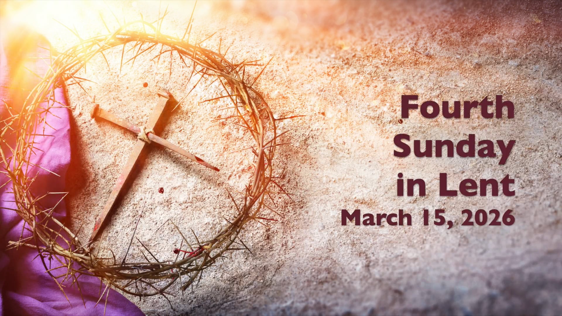 WCCA Fourth Sunday in Lent - March 15, 2026