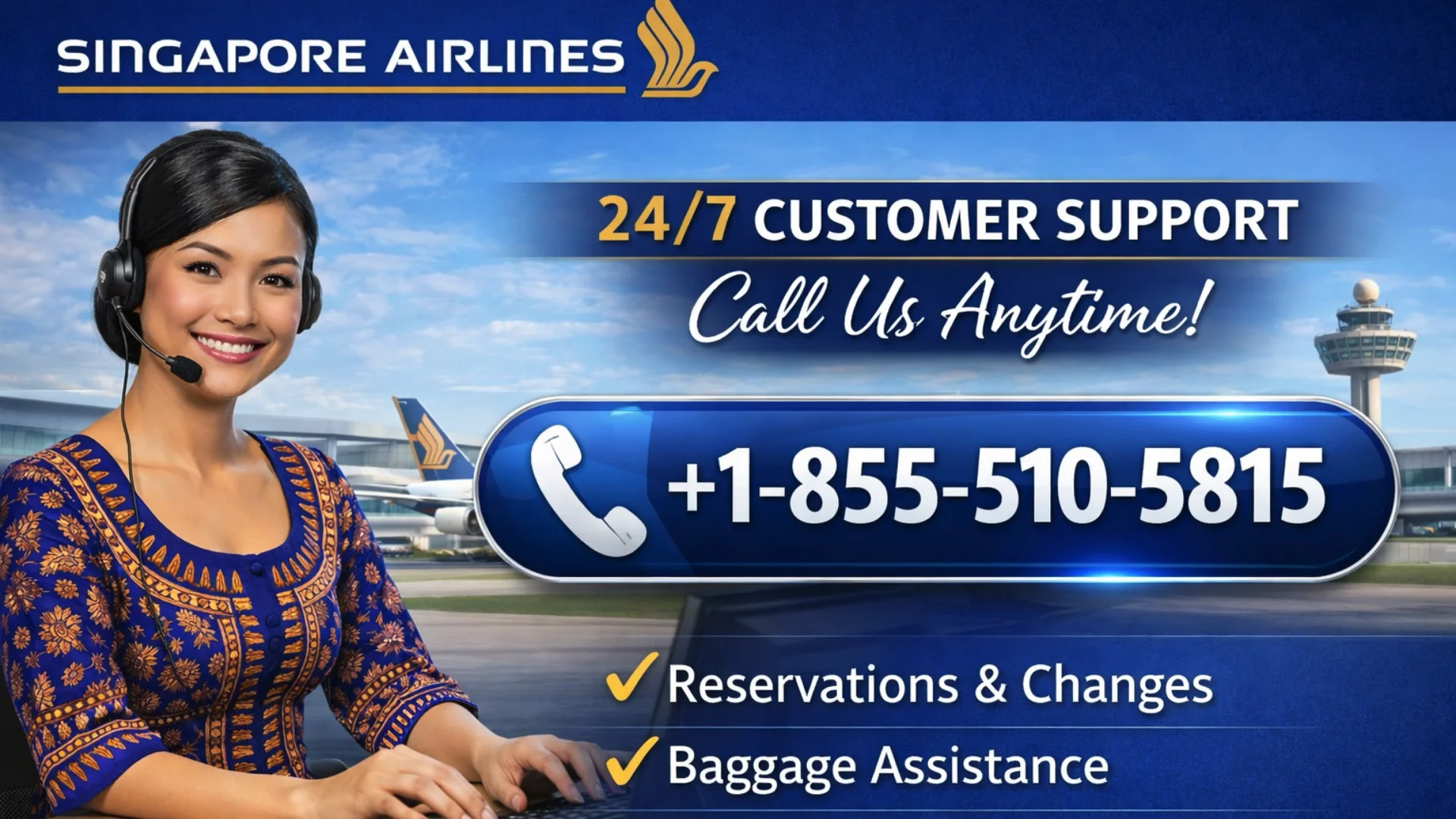 Singapore Airlines&reg;&reg; Customer Support Hub || How to Contact 24/7