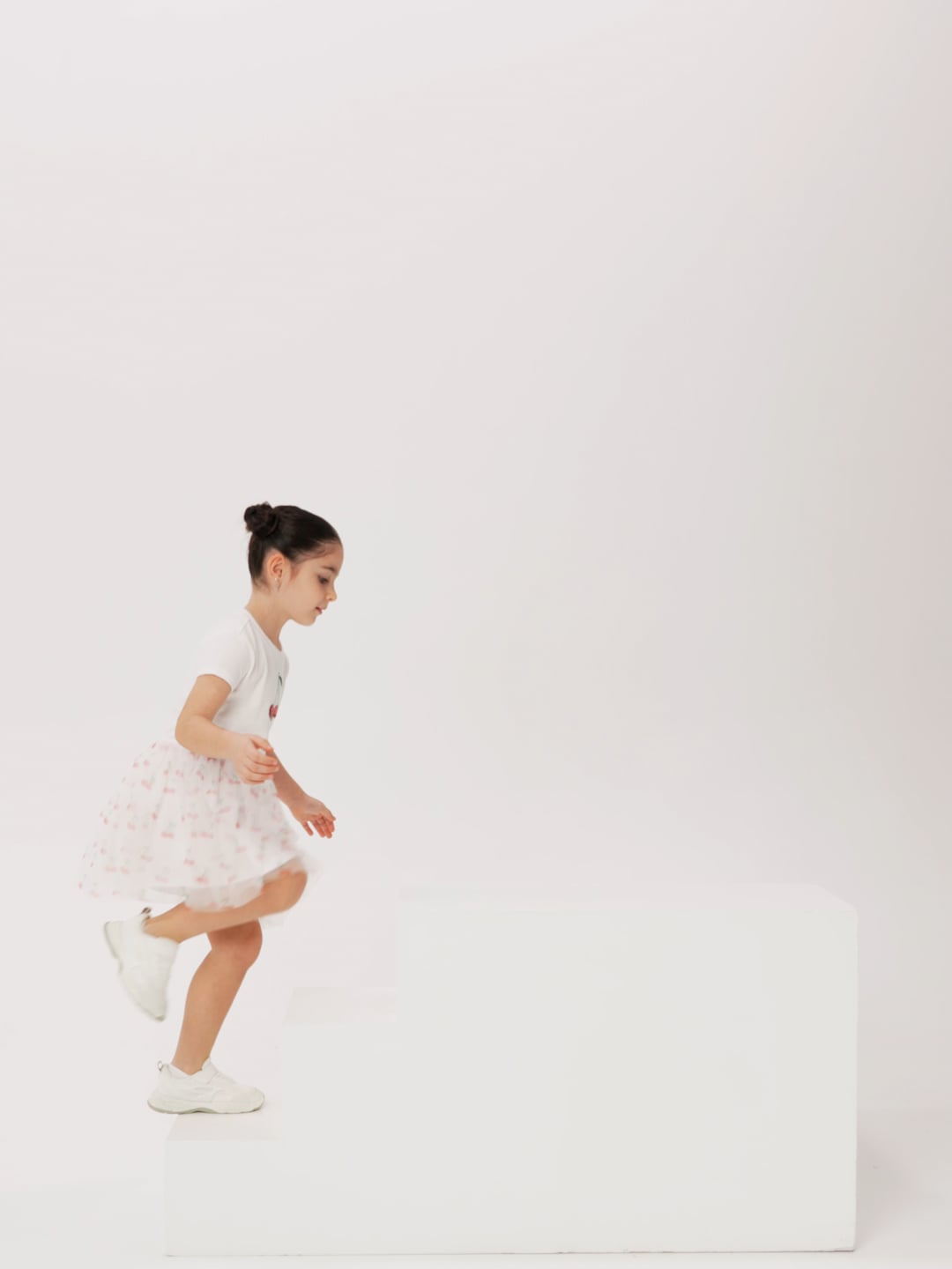 שמלת מסתובבת עם חצאית טול CHERRY