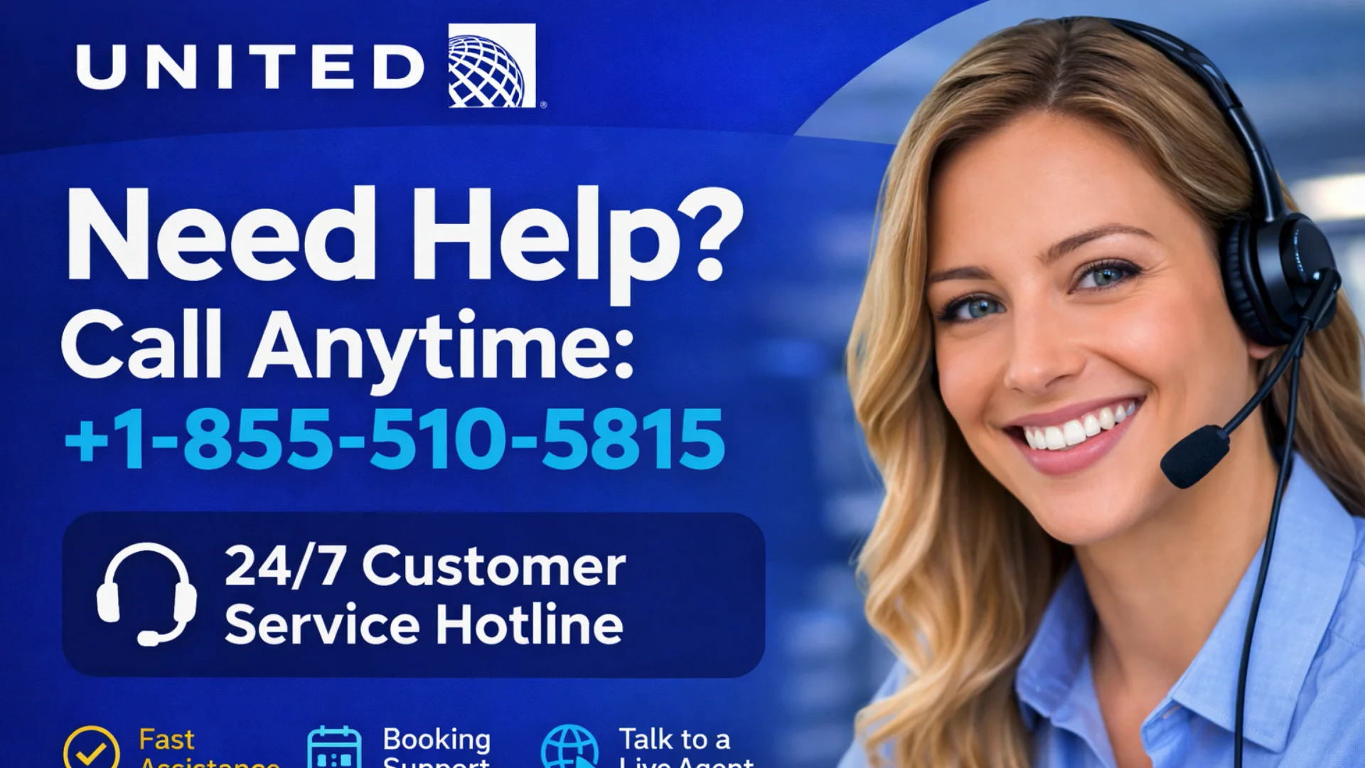 How to Reach United Airlines&reg;&reg; Customer Service | Official 24/7 Help Guide