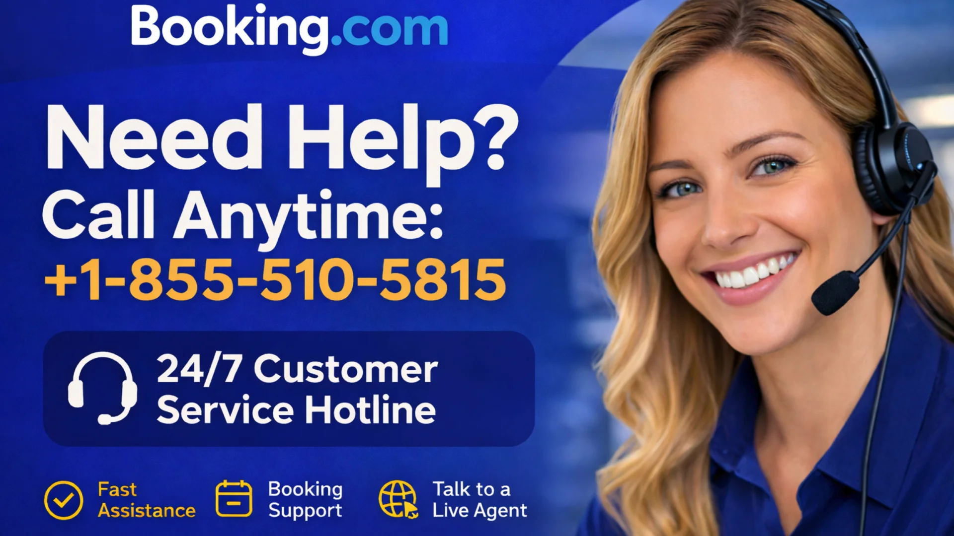 How to Reach Booking.com&reg;&reg; Customer Service | Official 24/7 Help Guide