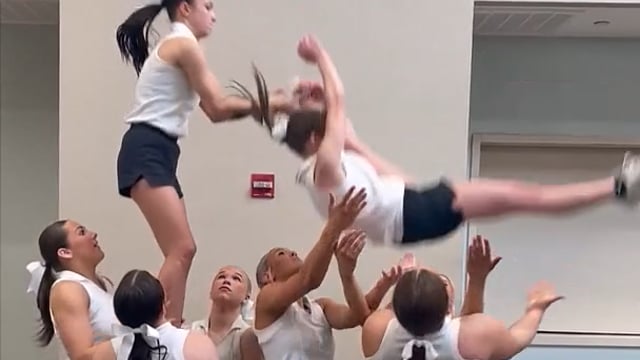 Braced Flip with Foot Connection - Bracer Drops to Load