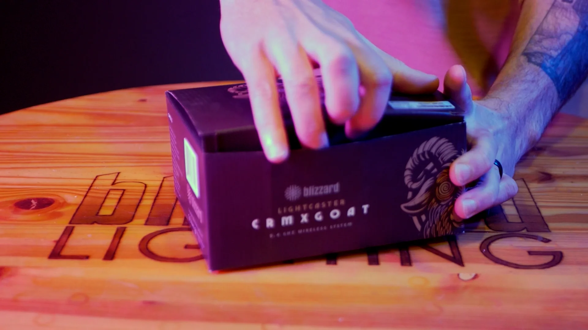 LightCaster™ CRMX GOAT IP - Rugged Wireless DMX with IP65 Rating
