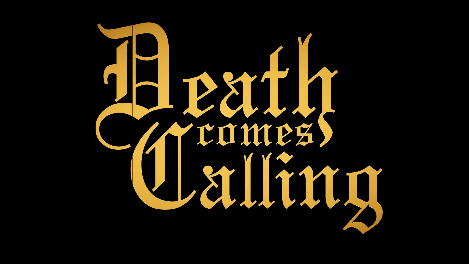 DEATH COMES CALLING (feature film) ~Trailer #2