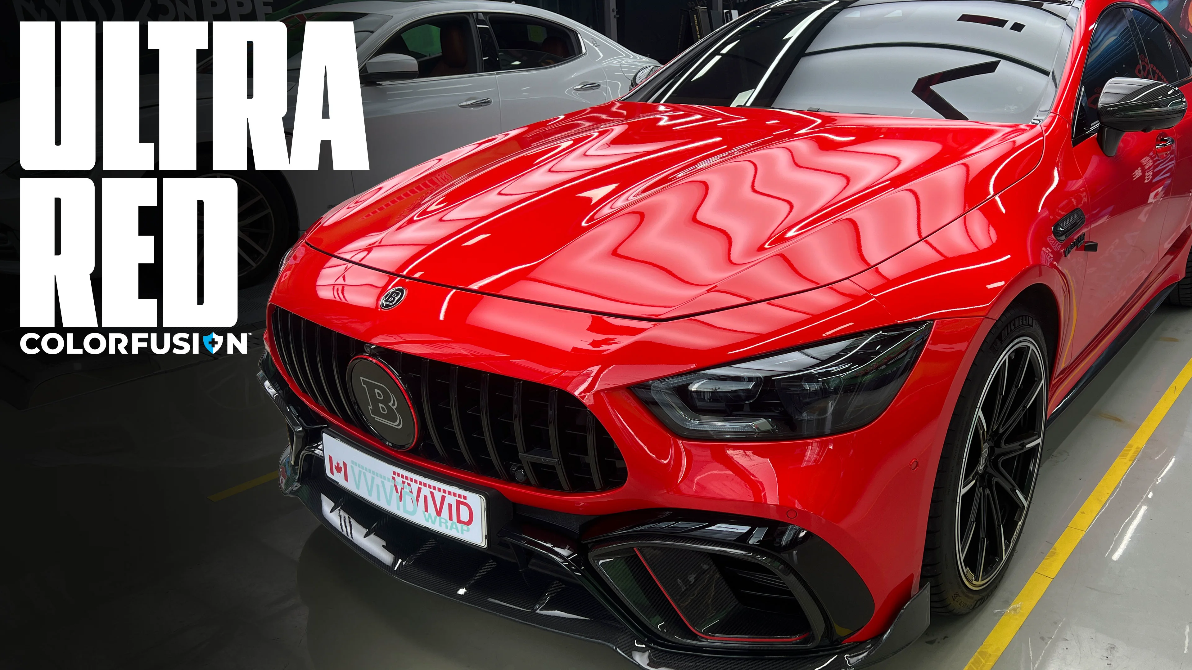 COLORFUSION® PPF - Ultra Red | The VViViD Shop