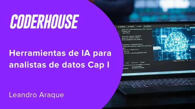 Herramientas de IA para analistas de datos Cap I