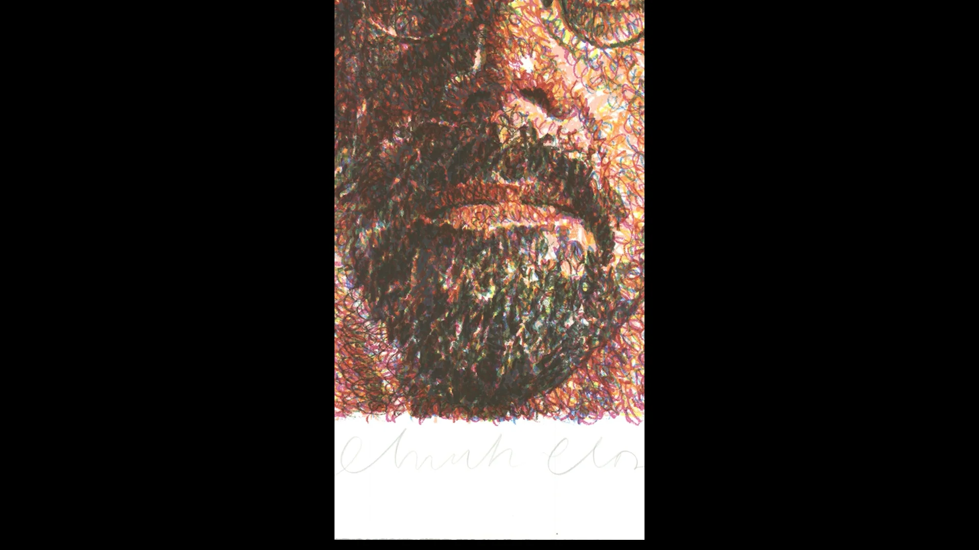 D*Face Cli - Che, 2007 シルクスクリーン Chuck Close | Self Portrait (2007) | For Sale | Artsy
