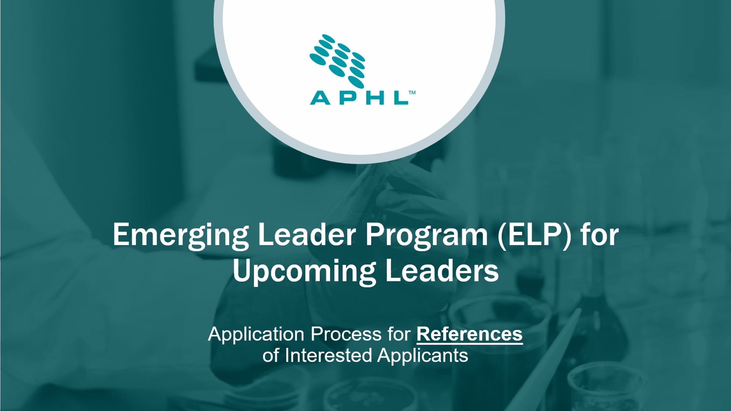 Emerging Leader Program (ELP) for Upcoming Leaders Reference Session ...
