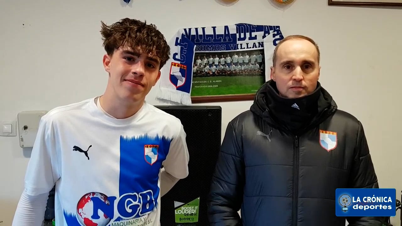 DARIO RUIZ Y JESÚS DOMÍNGUEZ (Jugador y Entrenador Alagón) Villa de Alagón 7-0 CF Gotor / Jor. 24 - Primera Regional Gr 3