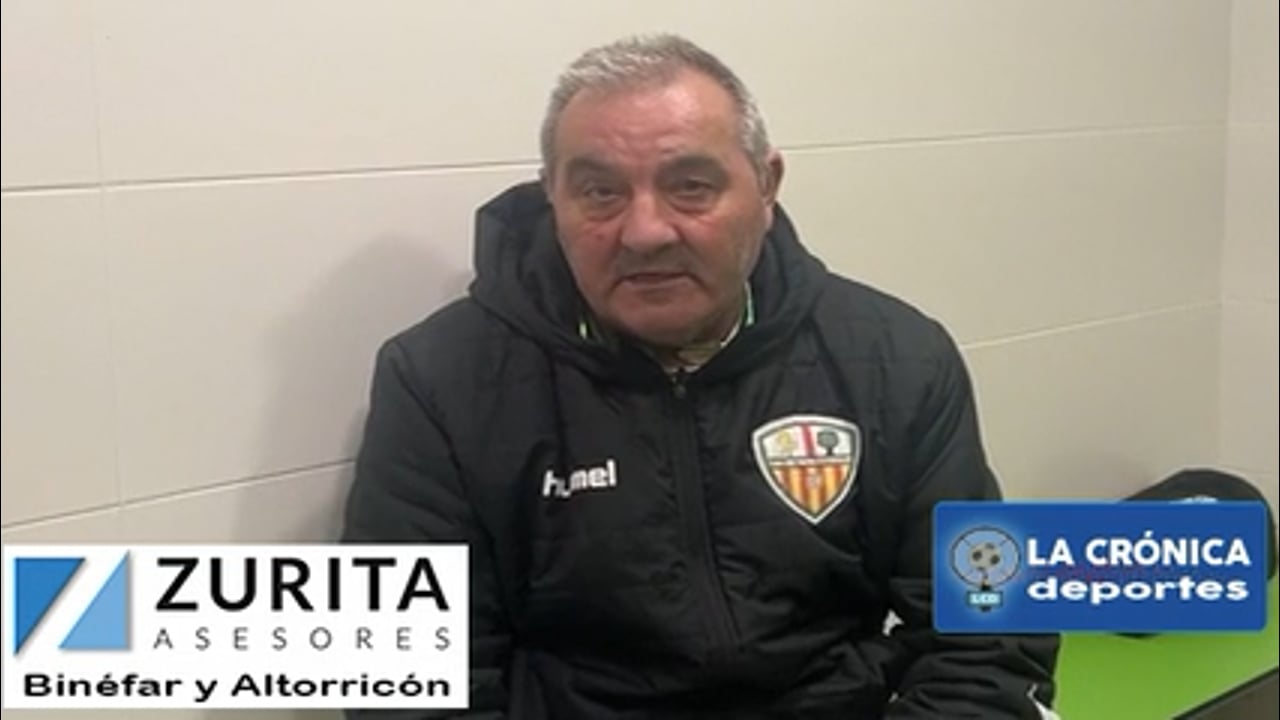 IÑAKI RAMOS (Presidente CD Altorricón) Analiza el Cese de Chelu con Entrenador del Club.