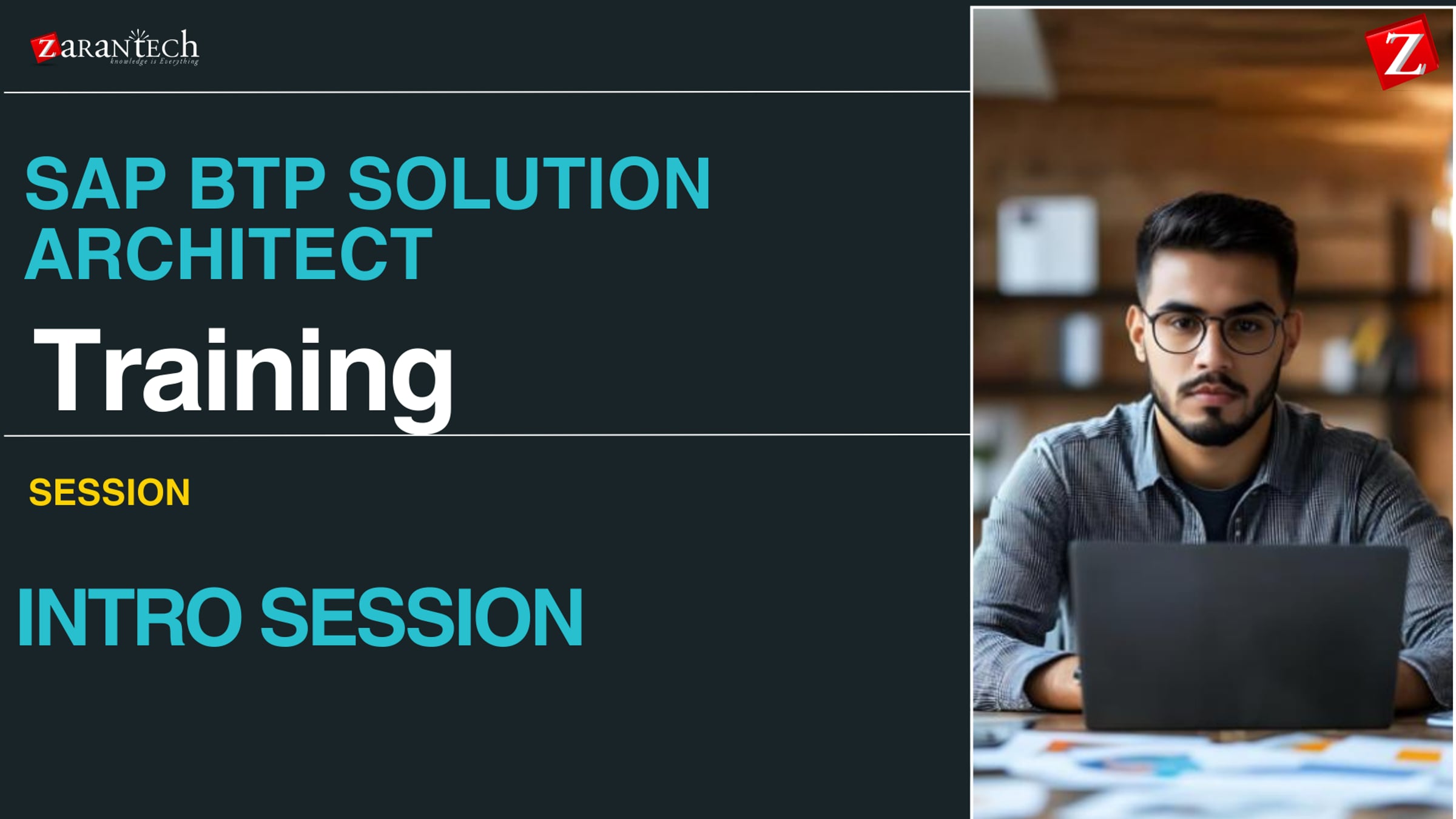 Intro Session- SAP BTP Solution Architect Training - Trainer Aadharsh ...