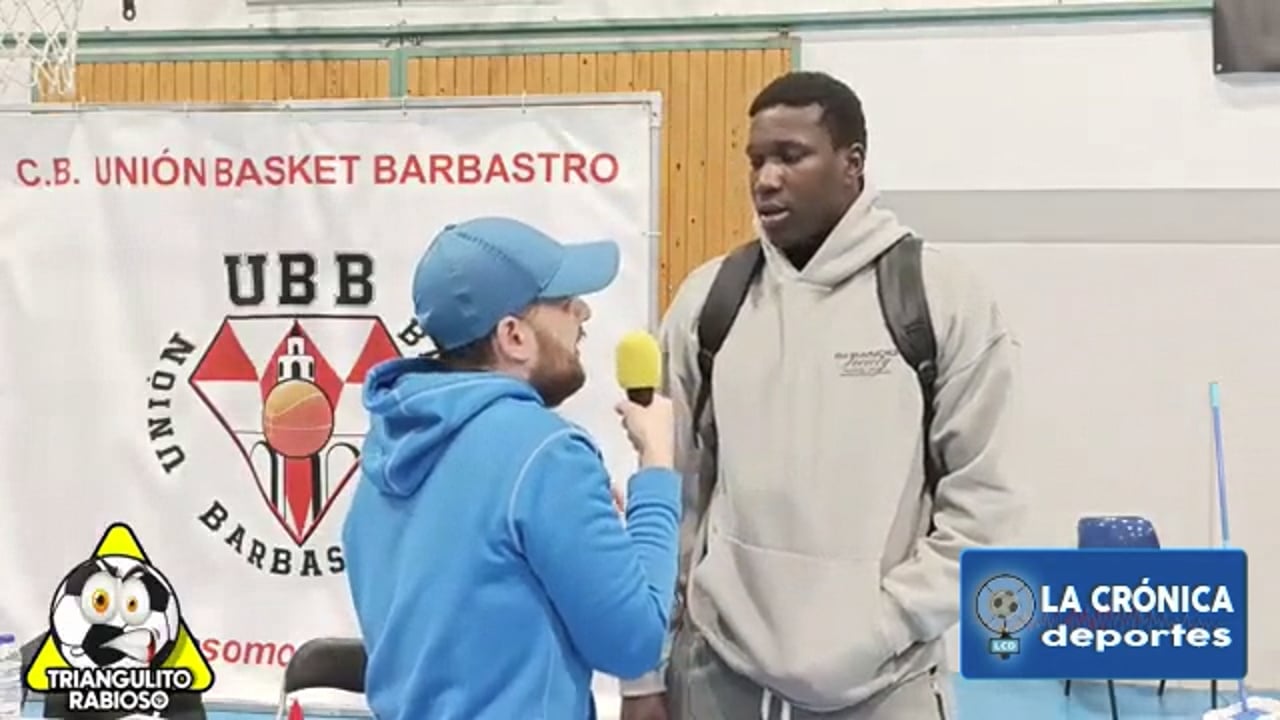 (ENTREVISTAS POST PARTIDO) Letra Corpórea Barbastro 85-69 CB Boet Mataró / 3ª FEB Grupo C- A / Fuente: El Triangulito