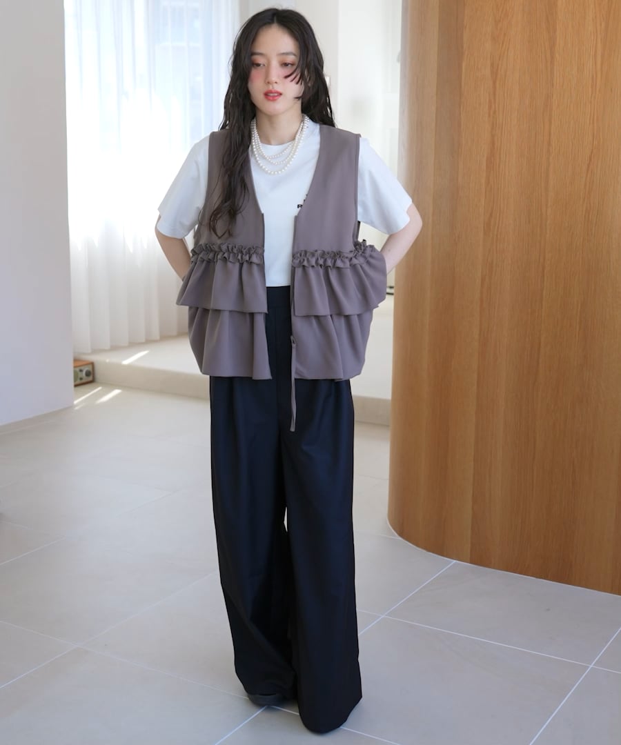 WOMENS】＜STLL SERIES＞機能性/フリルZIPベスト | [公式]レイジブルー