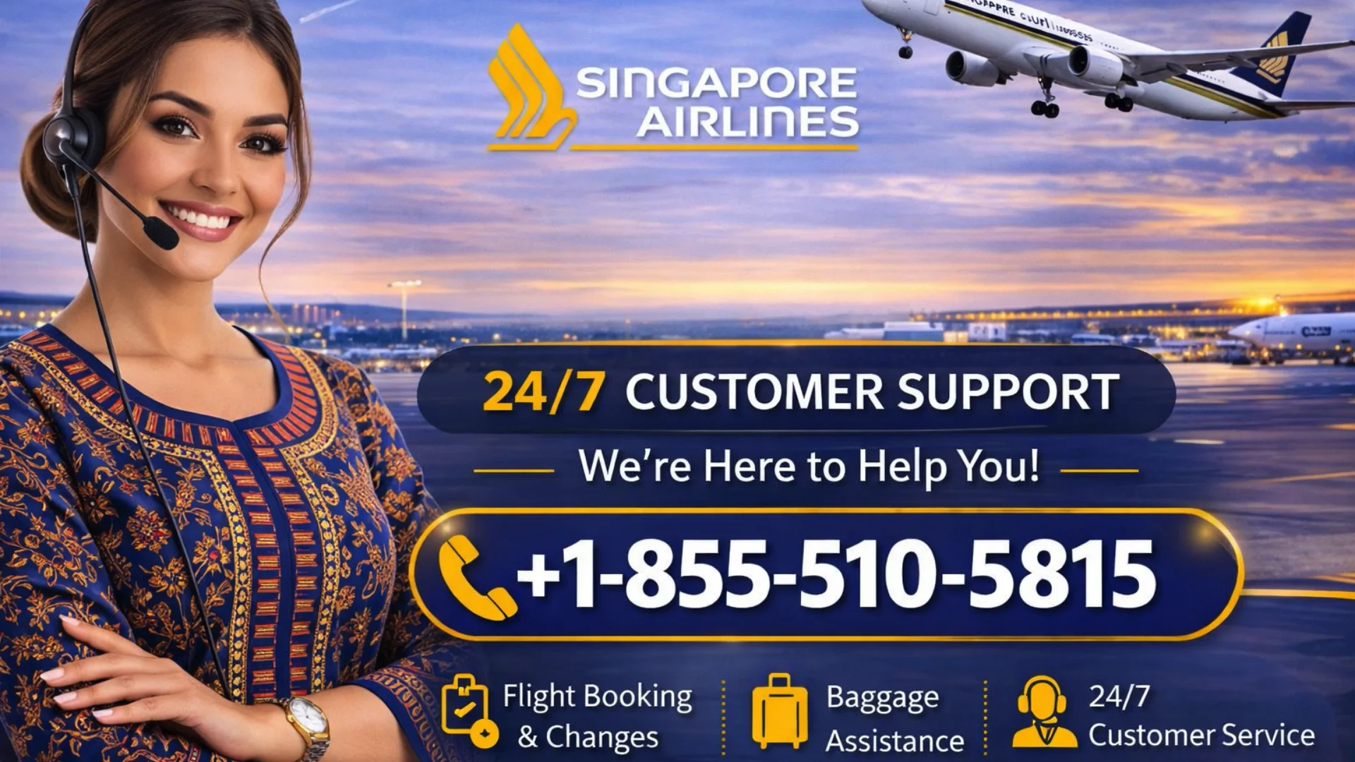 How Do I Contact Singapore Airlines&reg;&reg;? | Official 24-7 Support Center