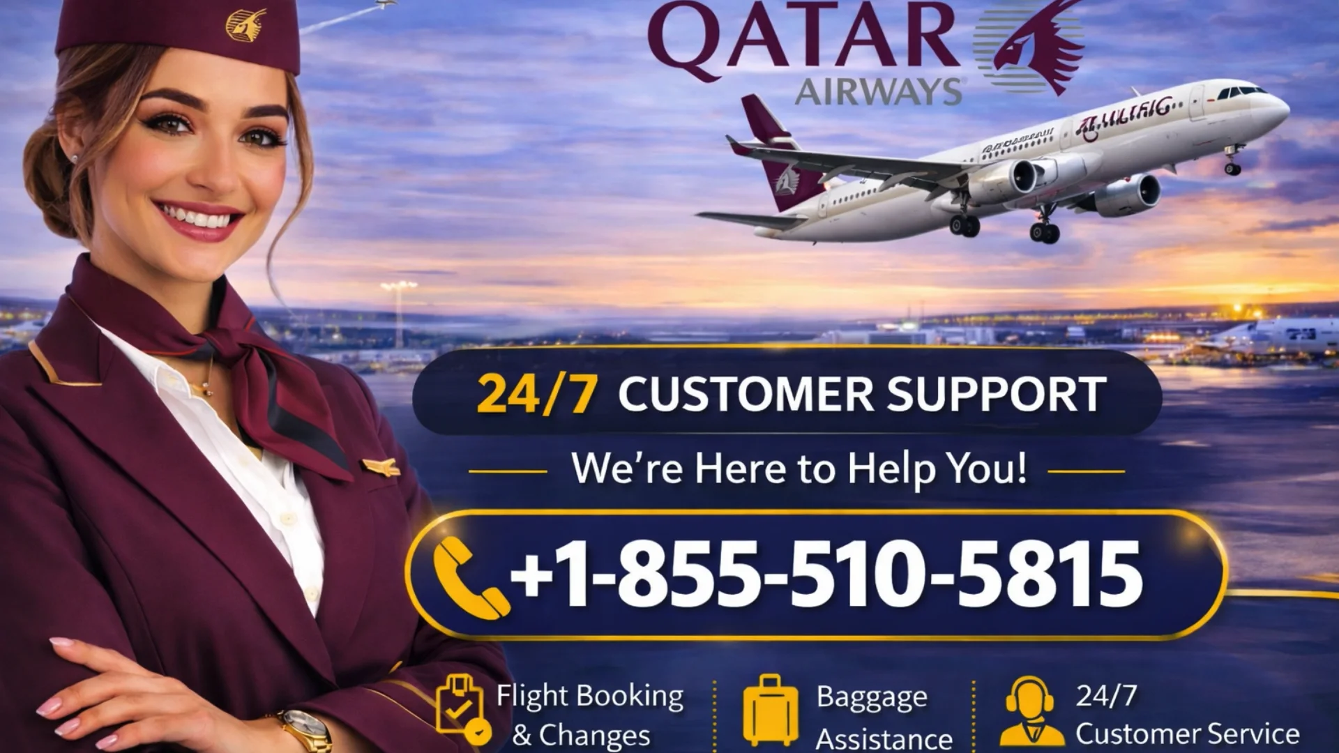 Qatar Airways&reg;&reg; Customer Support Hub || How to Contact 24/7