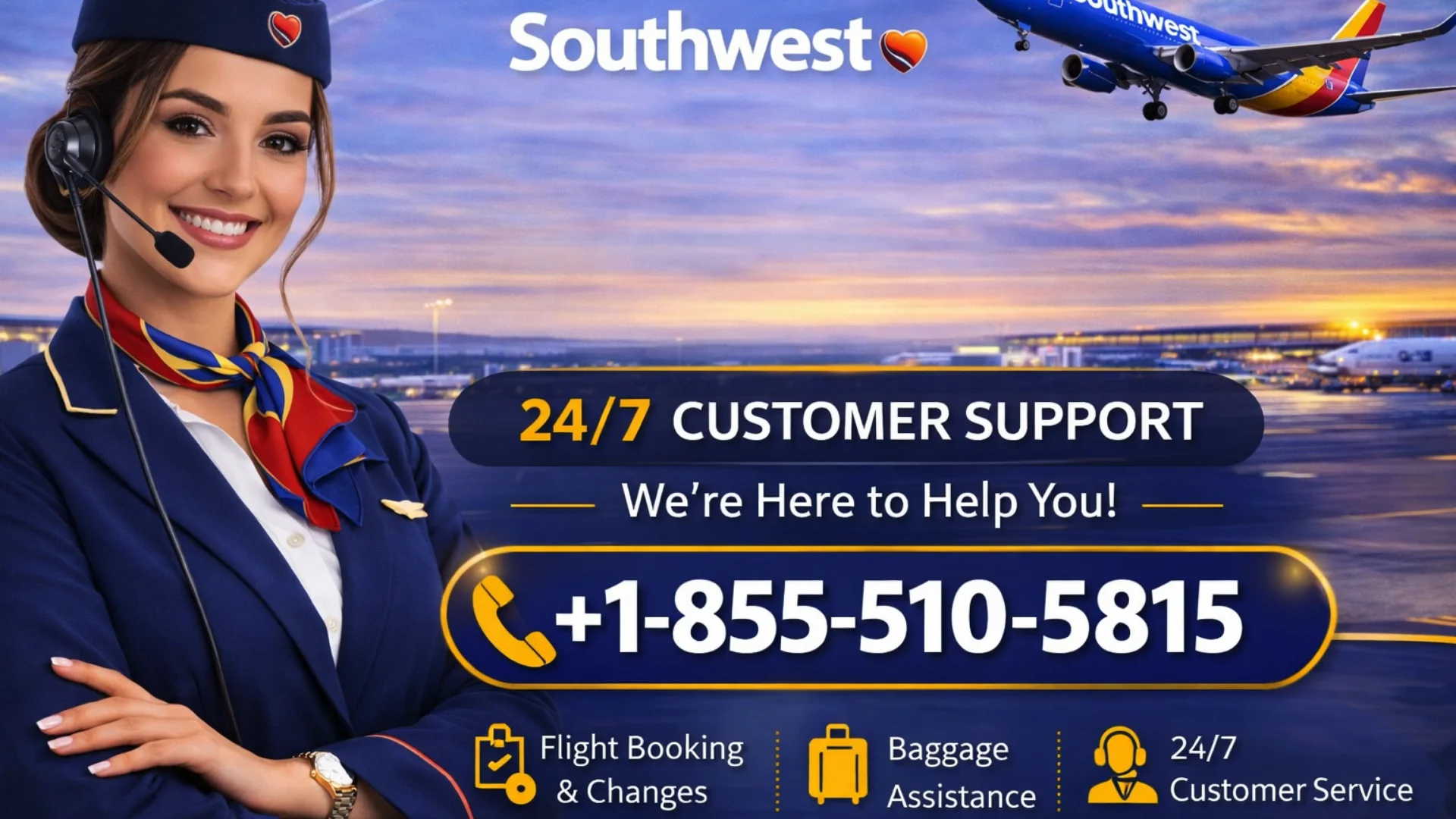 How to Reach Southwest Airlines&reg;&reg; Customer Service | Official 24/7 Help Guide