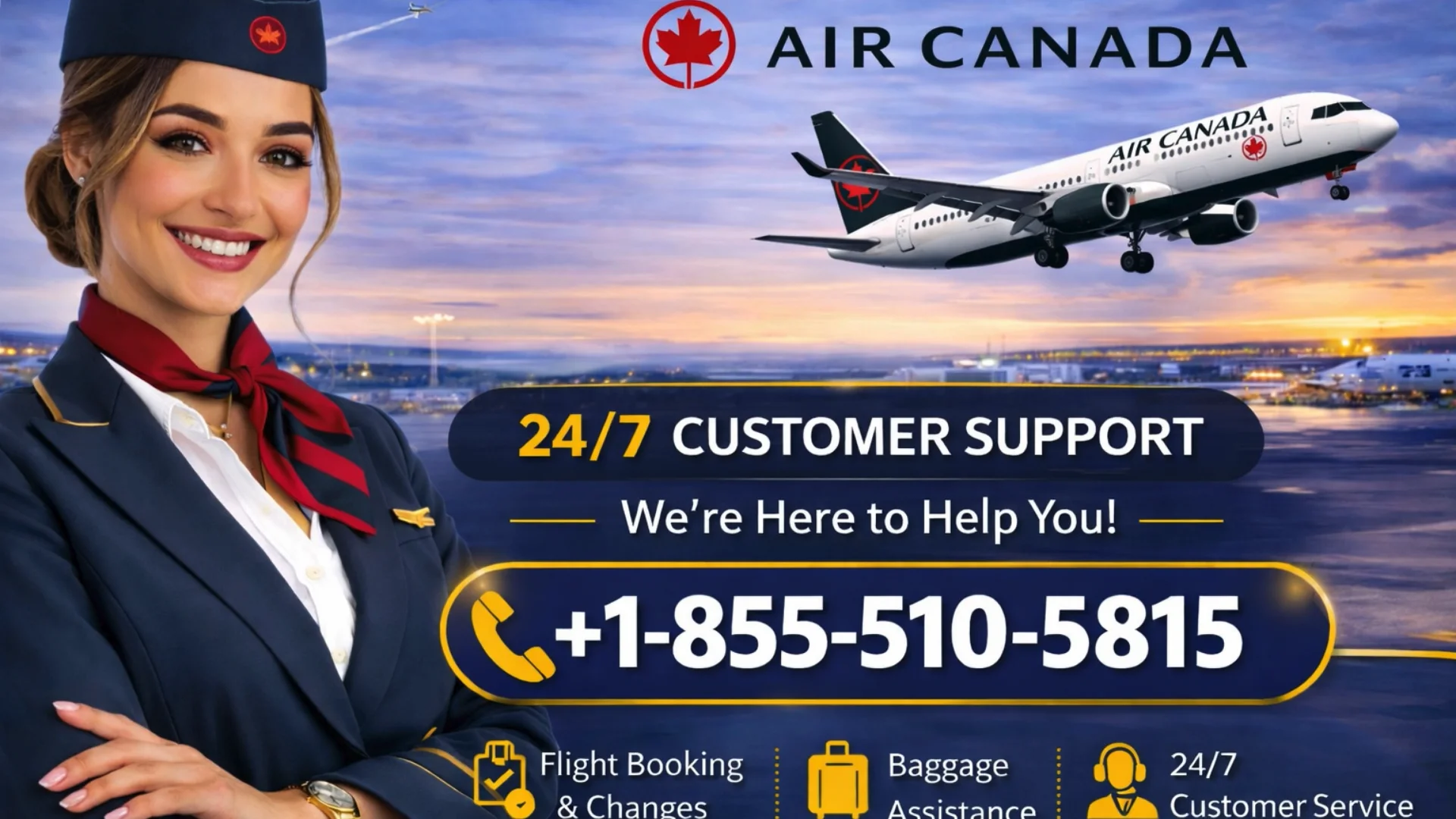 How to Reach Air Canada&reg;&reg; Customer Service | Official 24/7 Help Guide