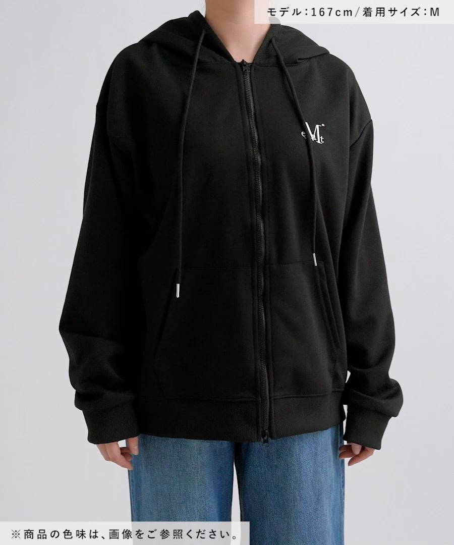 再入荷・セットアップ着用可能【UNISEX】MUCENT／DENVER フードジップ