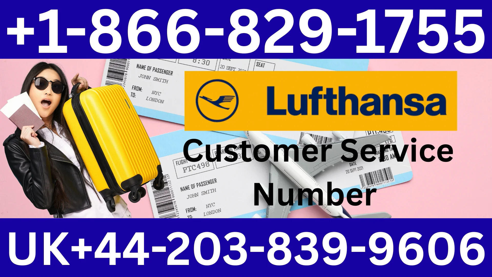 Lufthansa Airlines&reg;* Customer Service = Your Full {24/7 Live Person} Support and Detailed Traveler&rsquo;s Quick Guide