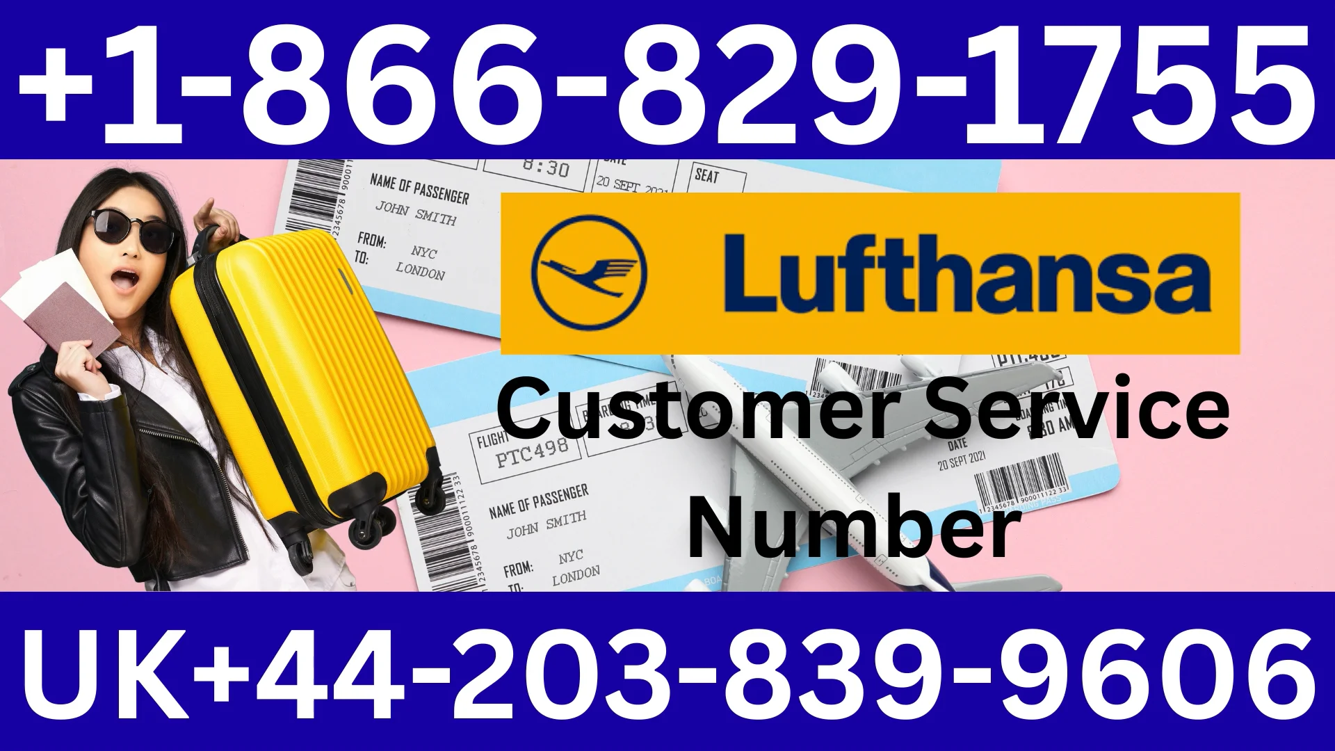 Lufthansa Airlines&reg; Customer Service Complete Guide = Step-by-Step Help & Support 24/7 Lufthansa Airlines