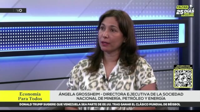 Entrevista a Angela Grossheim en RPP TV Noticias