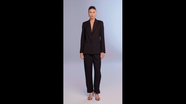 Blazer Gabardine Preto Livia CB