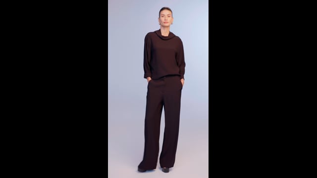 Blusa Gola Ampla Preto Antonella CB