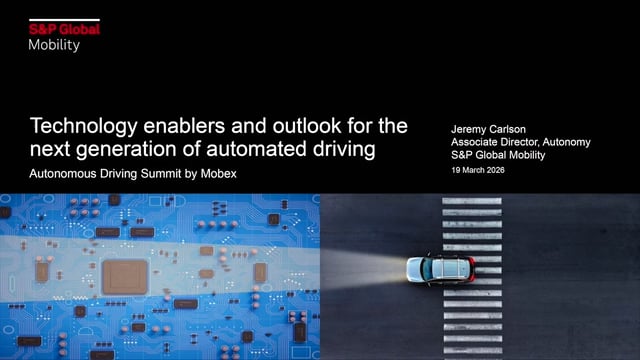Enablers and outlook for the next generation of automated driving - Mobex