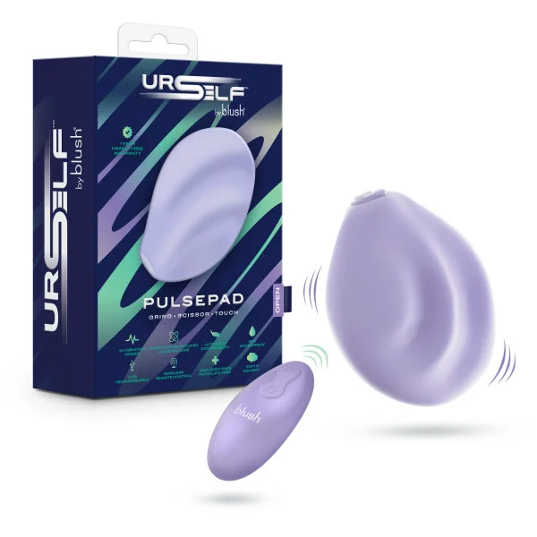 Pulse Pad Beginner Squishy Silicone External Vibrator with Remote — BTB Shop