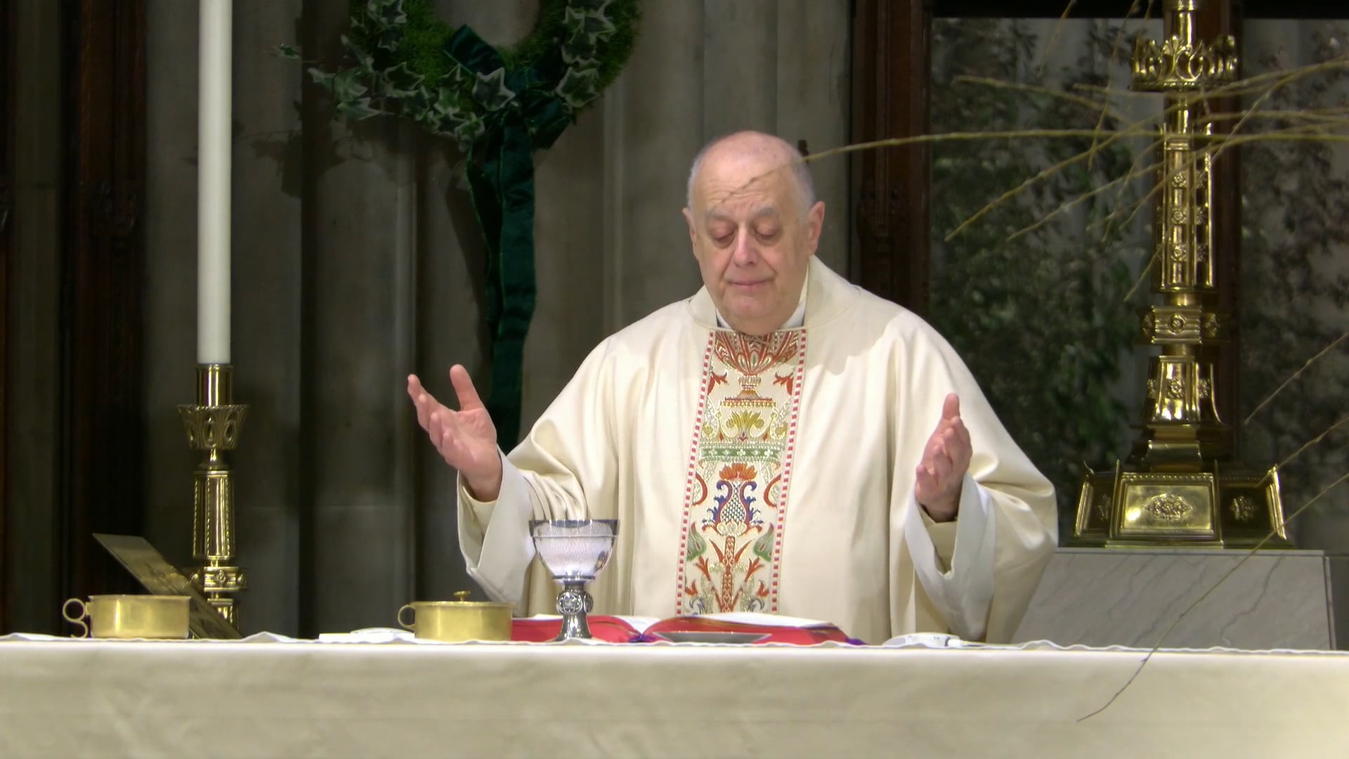 Mass from St. Patrick's Cathedral - March 19, 2026