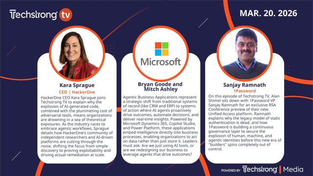 Techstrong TV March 20, 2026