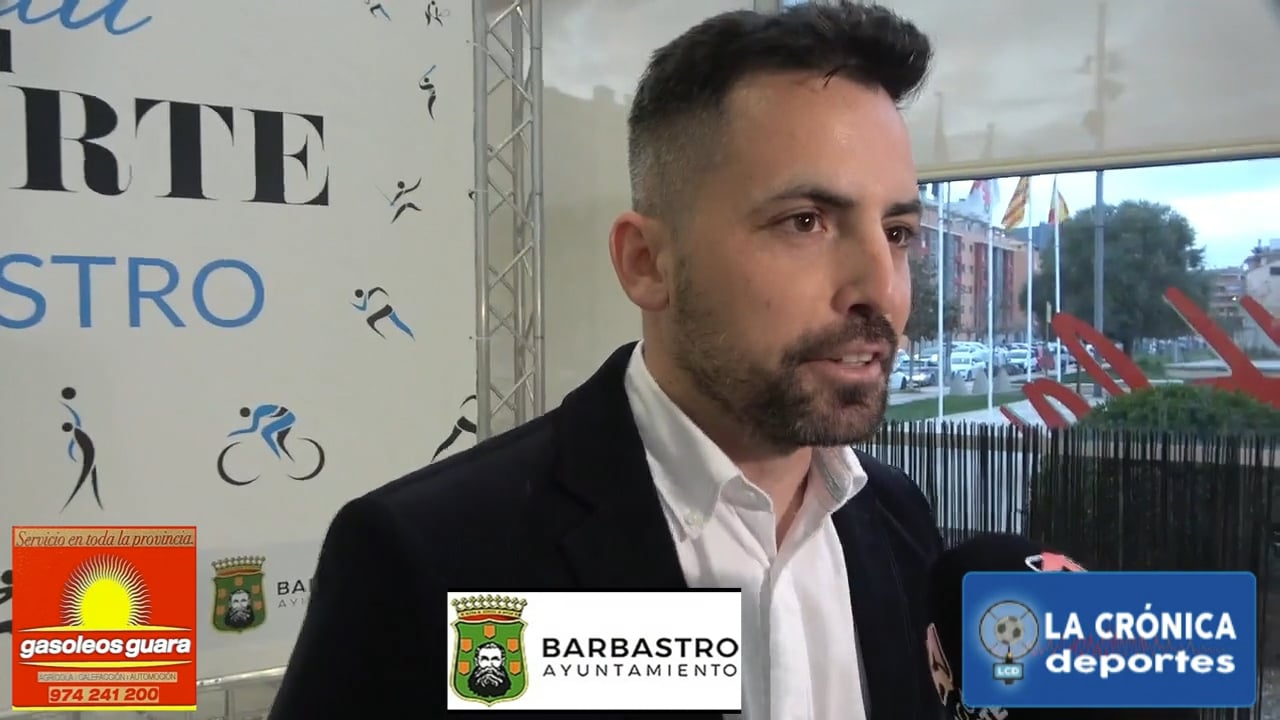 FRAN ALBERT (Concejal de Deportes de Barbastro) 30 Edición gala del deporte en Barbastro 2026