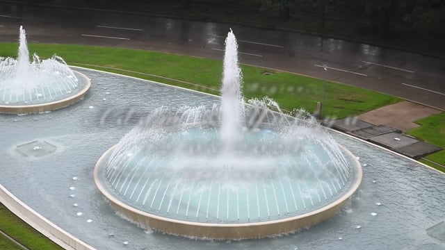 Still frame from Adam and Yuliya's Houston wedding film at McGovern Centennial Gardens in Houston, TX