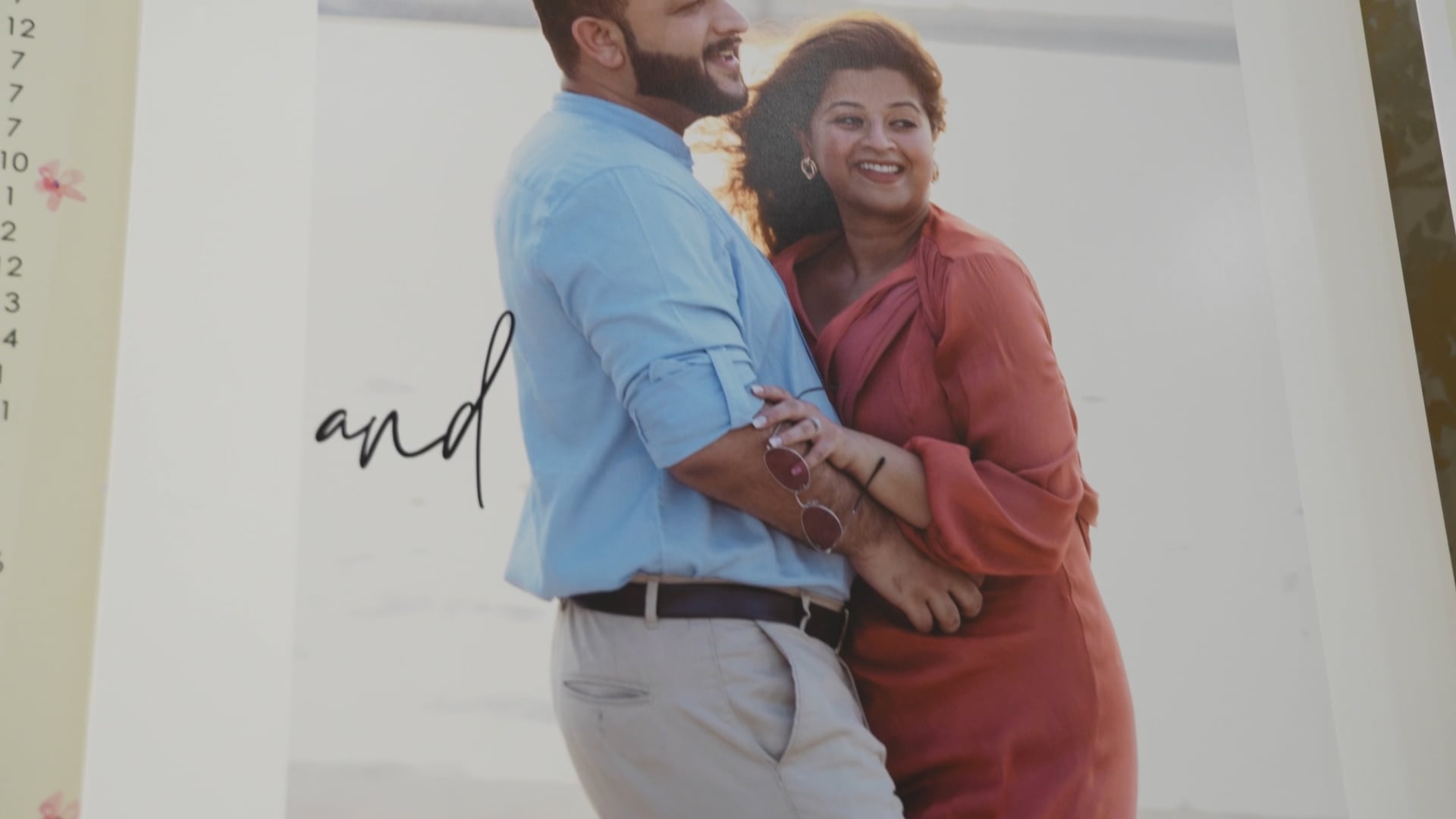 Anju and Jetly mandap ceremony moment poster frame, real Desi wedding filmed by Weddings Unlimited