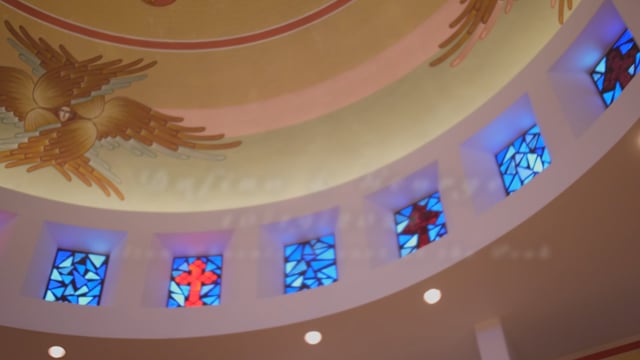 Still frame from Dafina and George's Phoenix wedding film at Hilton Phoenix Resort at the Peak in Phoenix, AZ