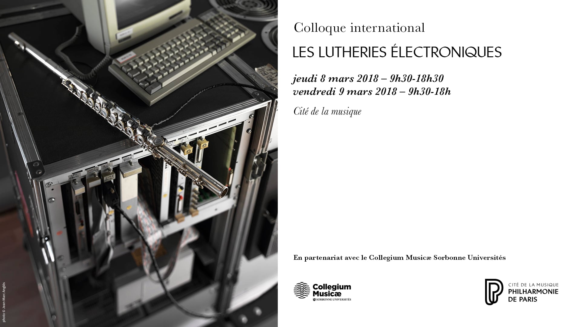 Les lutheries électronique - Intervention Pascale Critton et Hugues Genevois