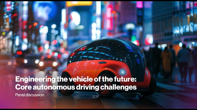 Engineering the vehicle of the future: Core autonomous driving challenges