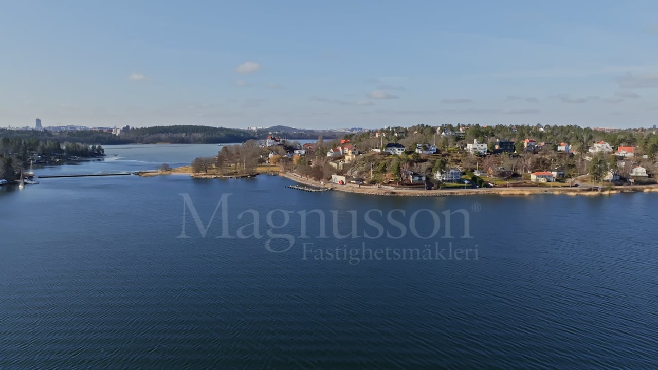 7 rum Villa på Långängsstrand 11 Stocksund Danderyds kommun - video