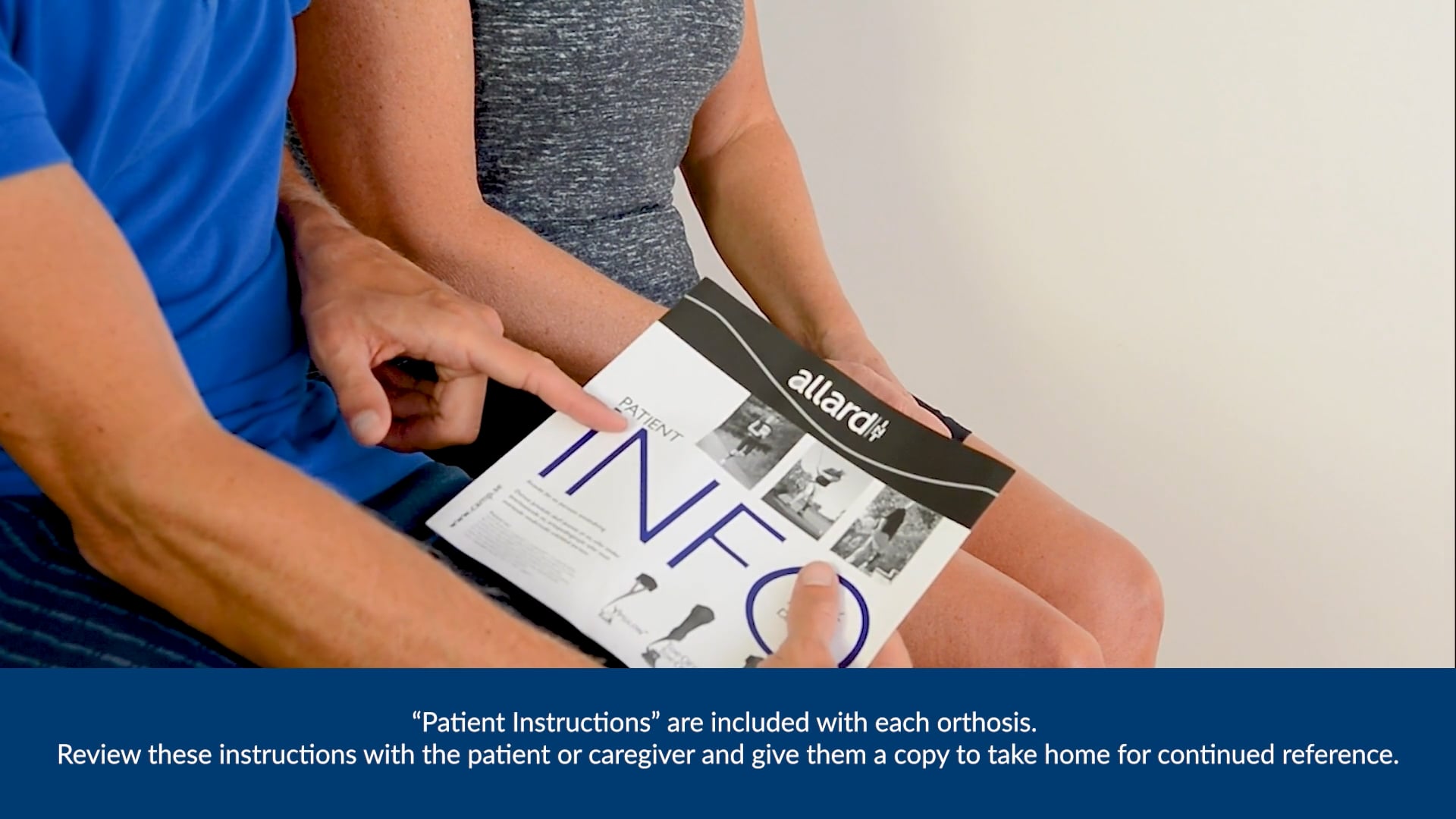 Allard AFO Step 8 Patient Education