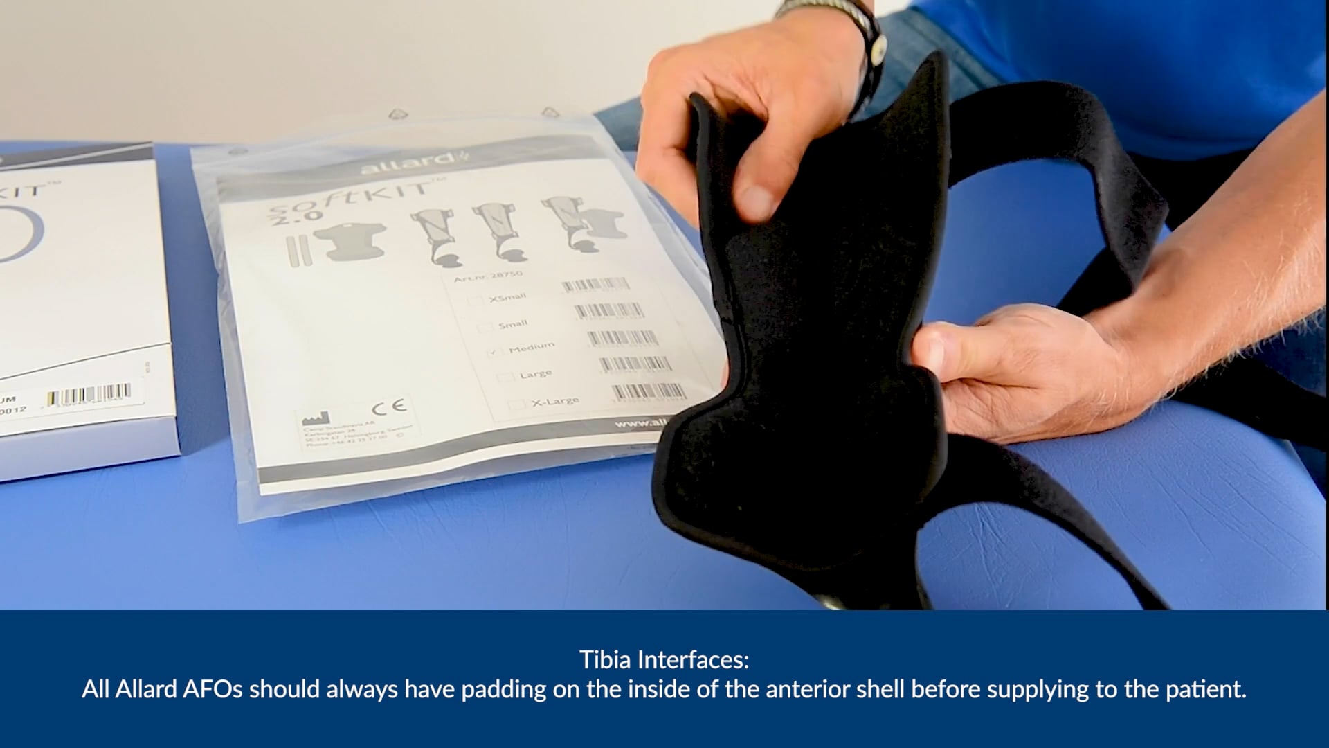 Allard AFO STEP 7: Patient Comfort