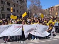 L'Escala segueix massivament la vaga del sector educatiu