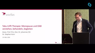 Tabu trifft Therapie: Menopause und OAB verstehen, behandeln, begleiten