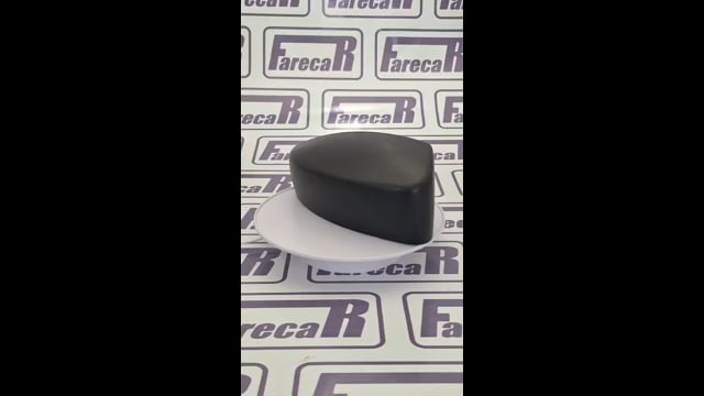 CAPA PARA RETROVISOR SEM PISCA PRETA FOSCA TEXTURIZADA DIREITA ORIGINAL FORD CN1517K746DB ECOSPORT 2012 A 2022