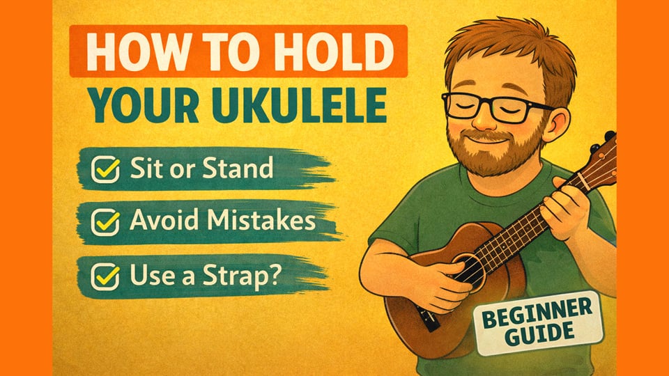 How to Hold a Ukulele Properly (Beginner Guide)