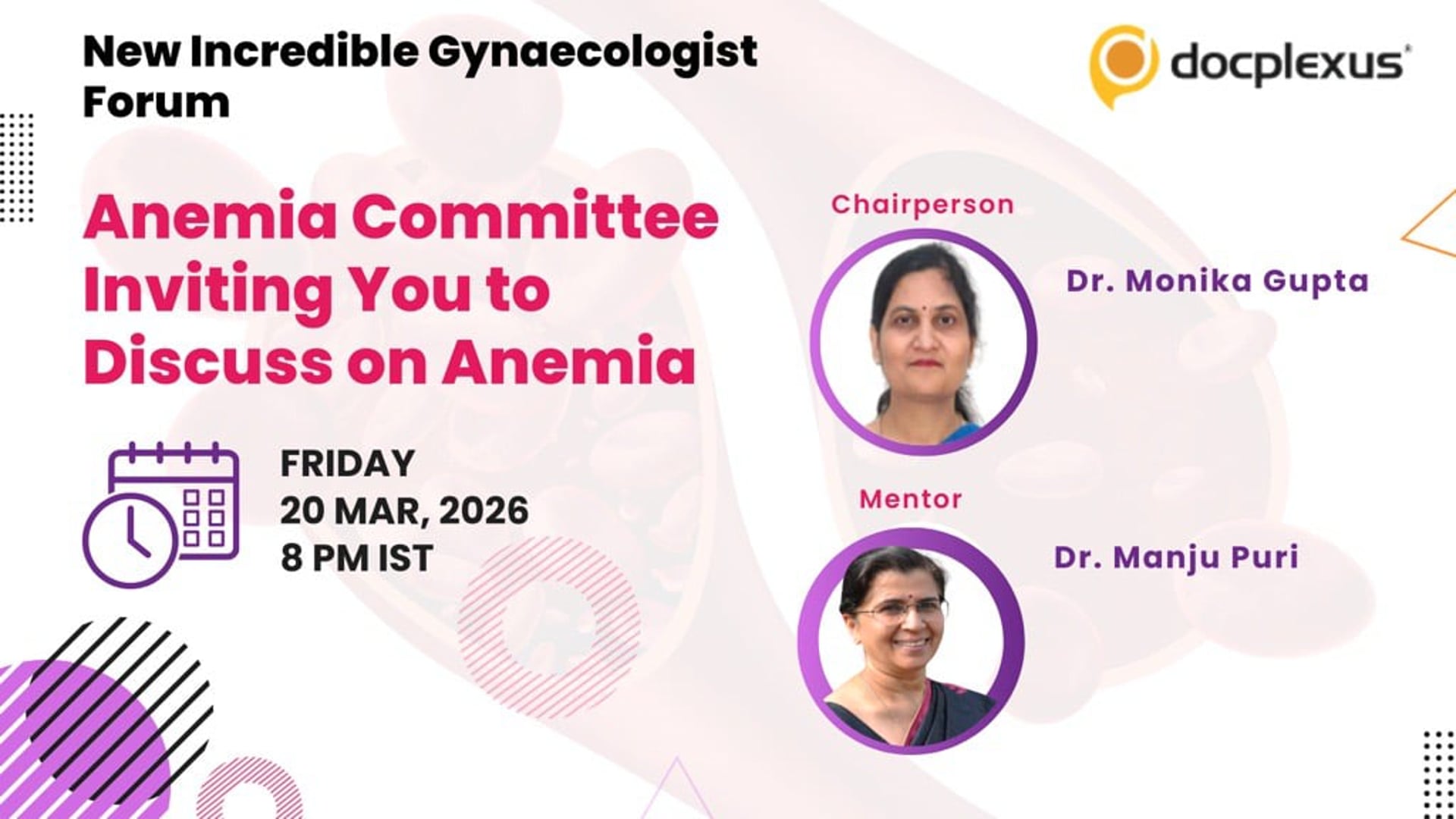 Anemia Committee Inviting You to Discuss on Anemia