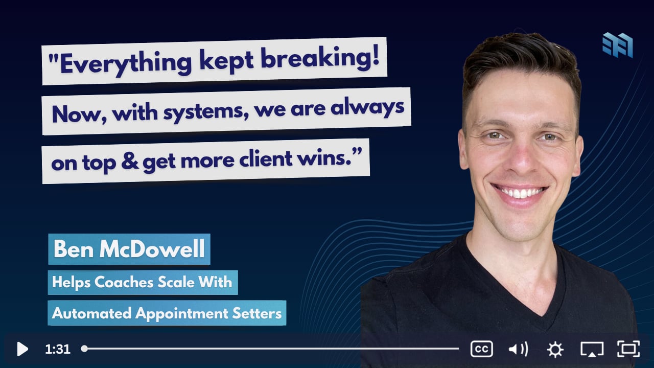 Ben McDowell Testimonial
